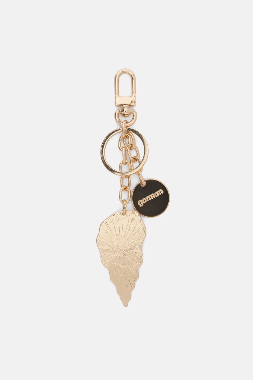 Orange Shell Key Ring - Image 2