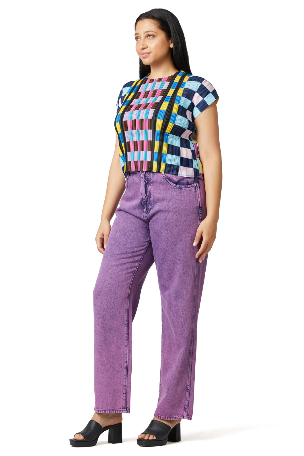 Paige Acid Wash Jeans - Image 2