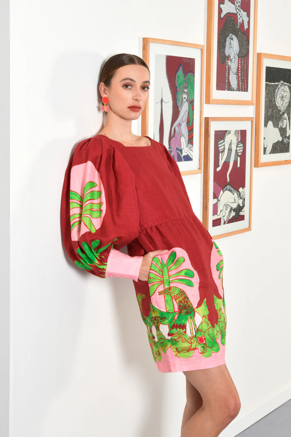 Palm Pals Mini Dress - Image 2