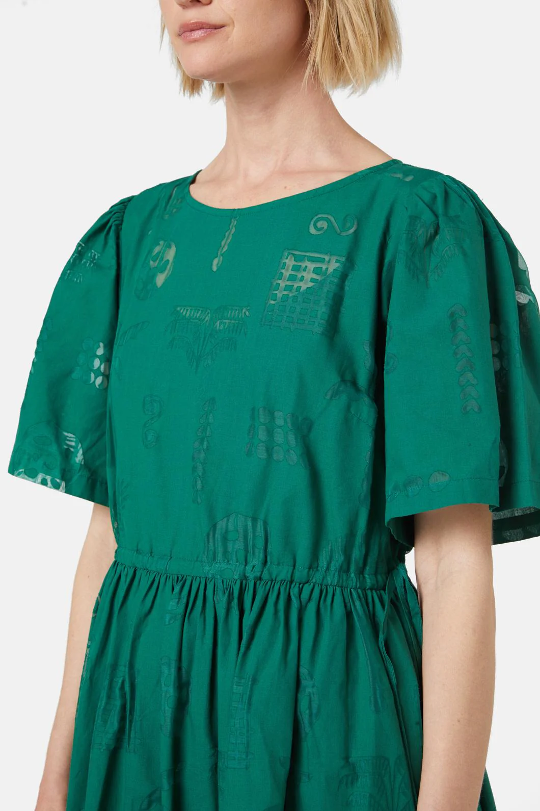 Palmetto Burnout Dress - Image 6