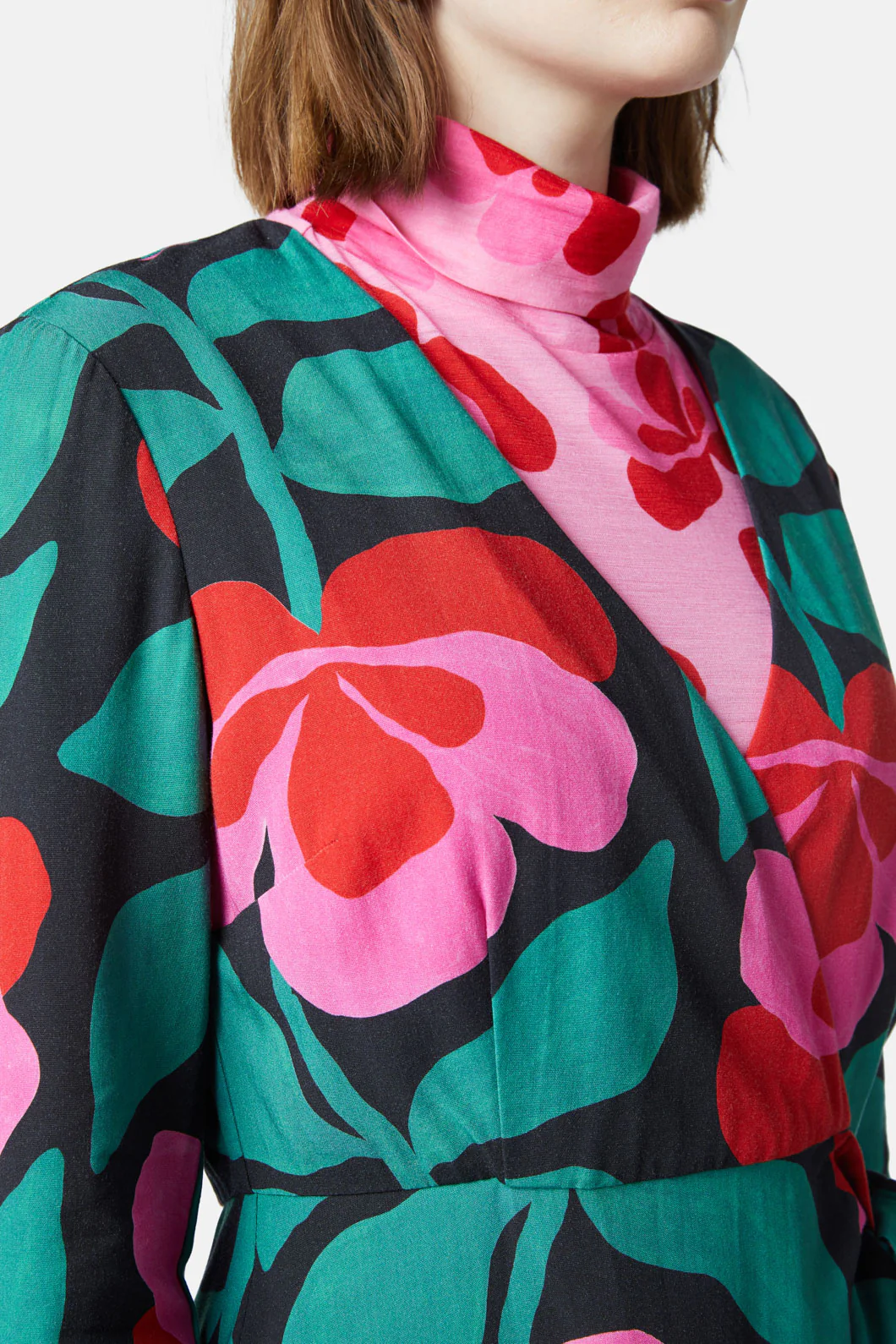 Pansy Wrap Dress - Image 5