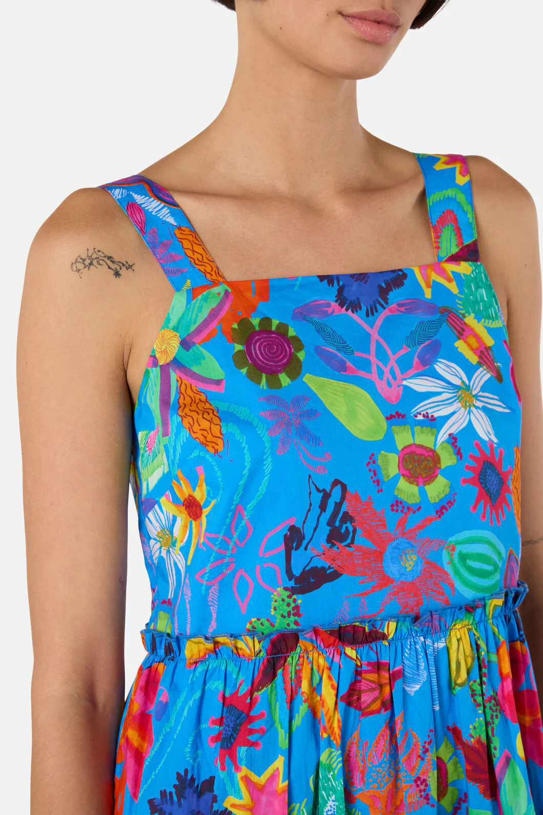 Papaya Palm Holiday Dress - Image 5