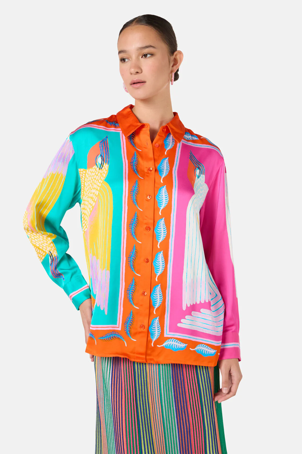 Past Lover Print Shirt - Image 3
