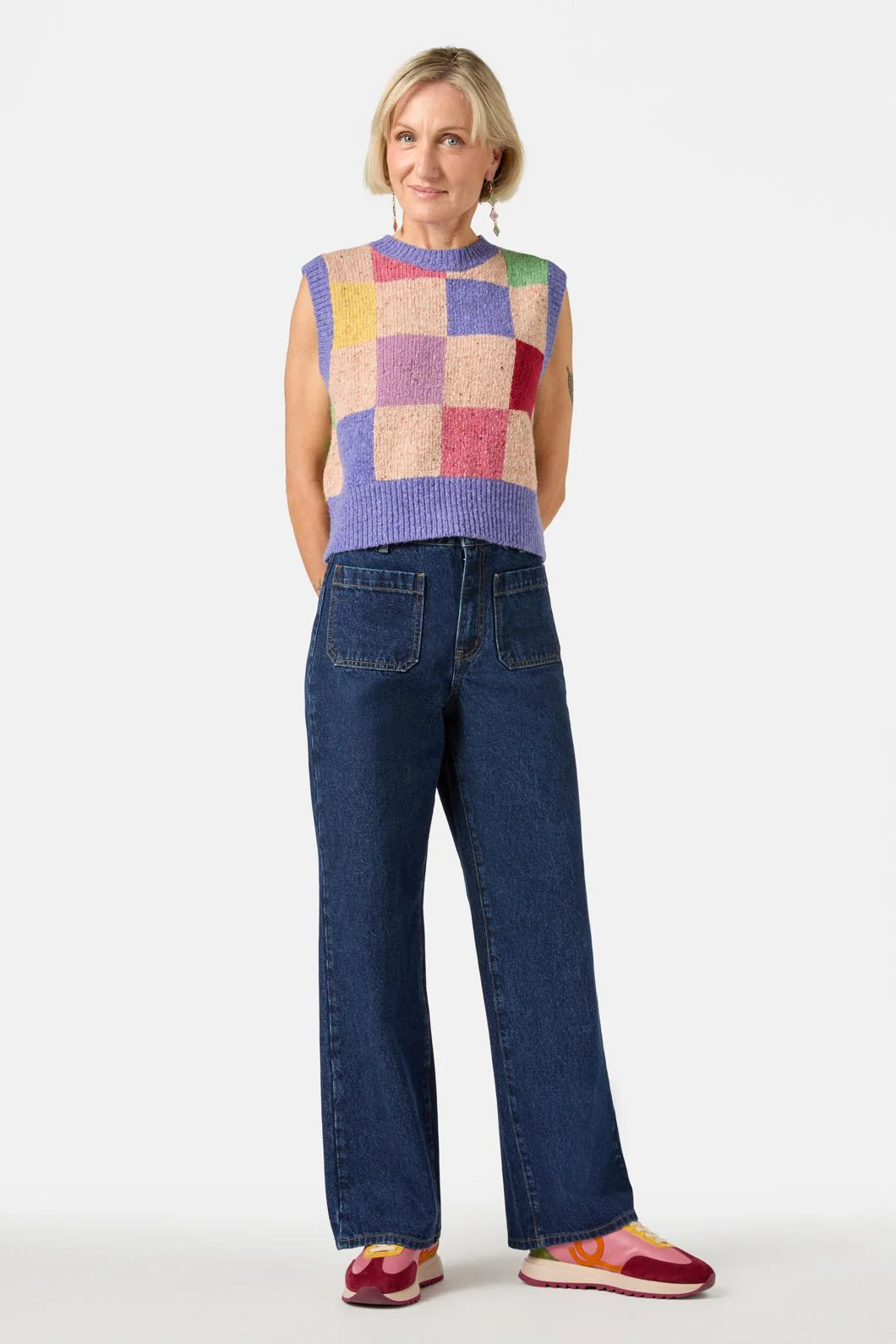 Patchwork Vest - Image 7