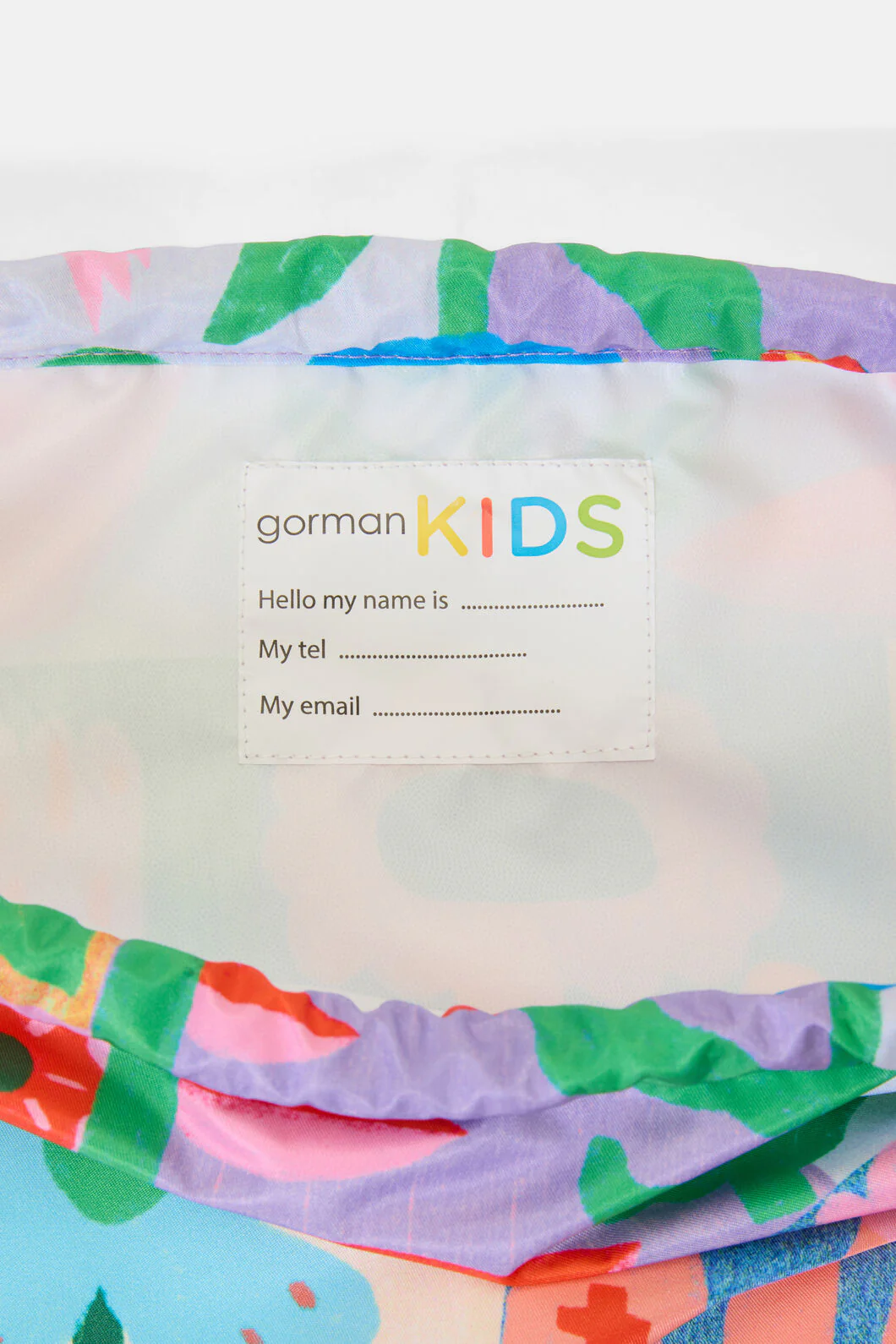 Patchy Floral Kids Swim Bag - Image 4