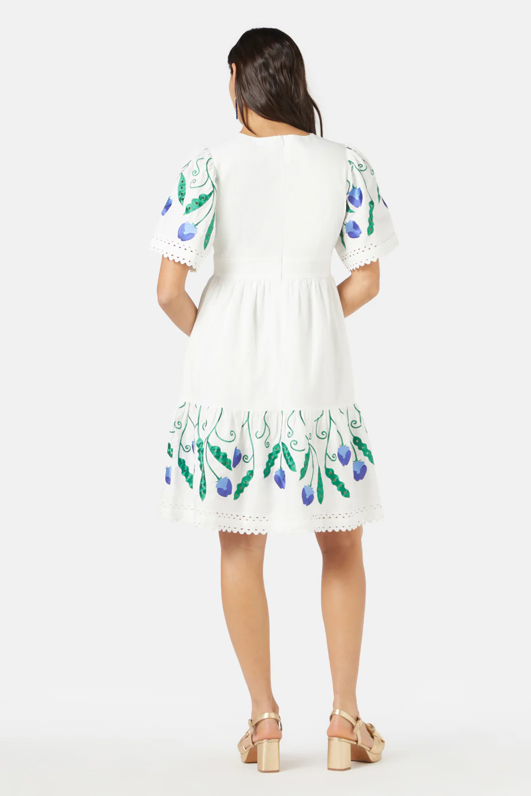 Peas Anglaise Dress - Image 4