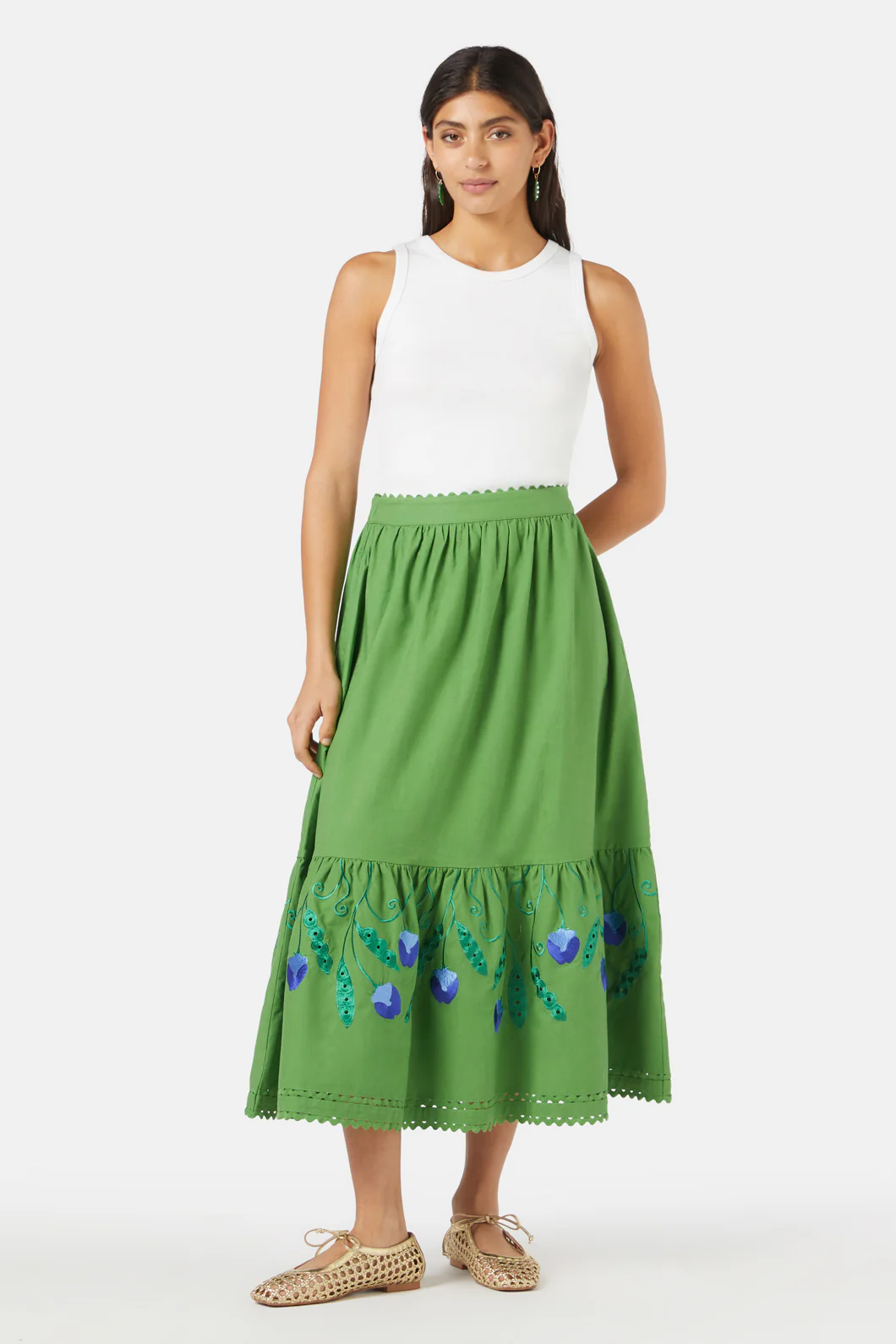 Peas Anglaise Skirt - Image 2