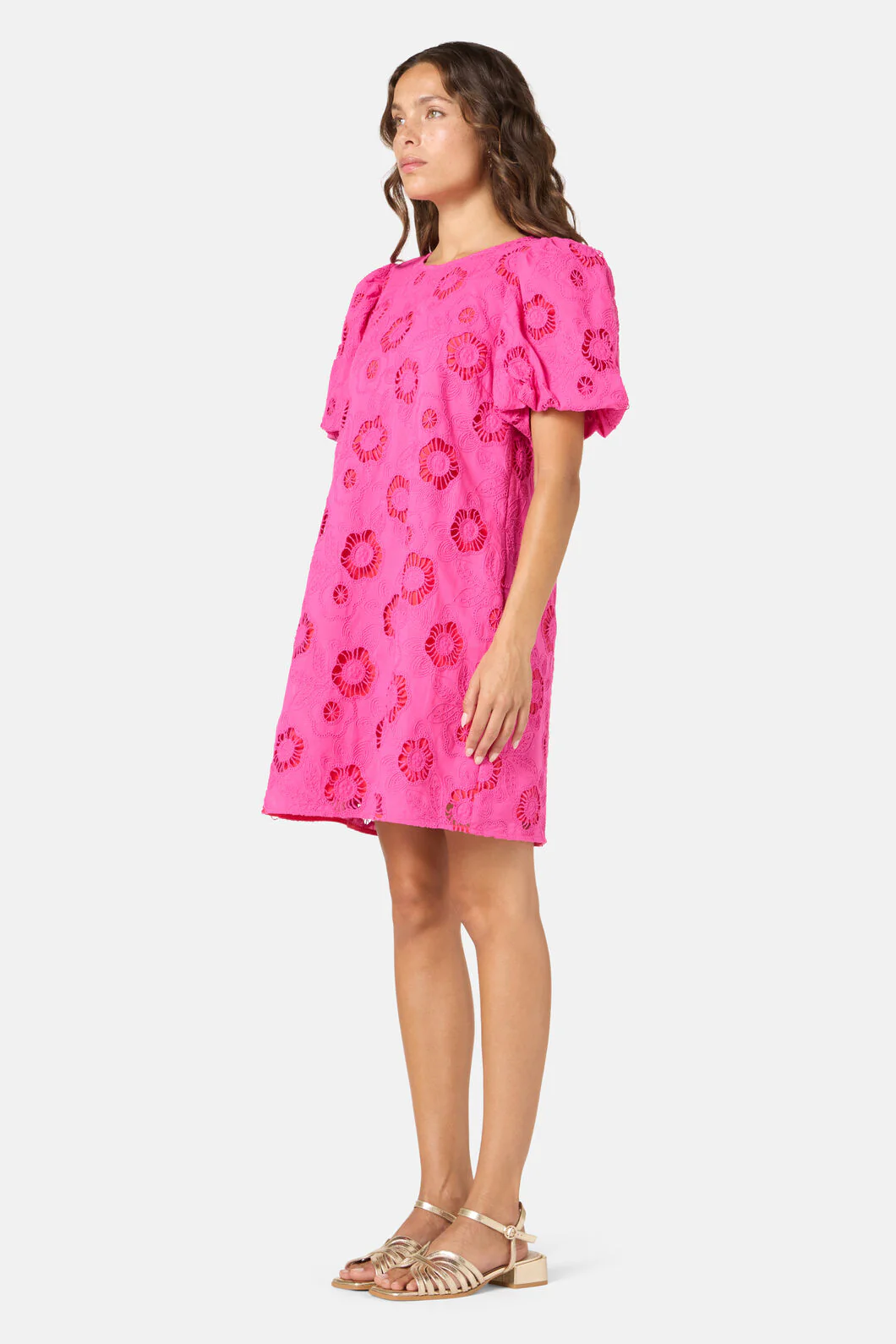 Peek A Bloom Shift Dress - Image 3