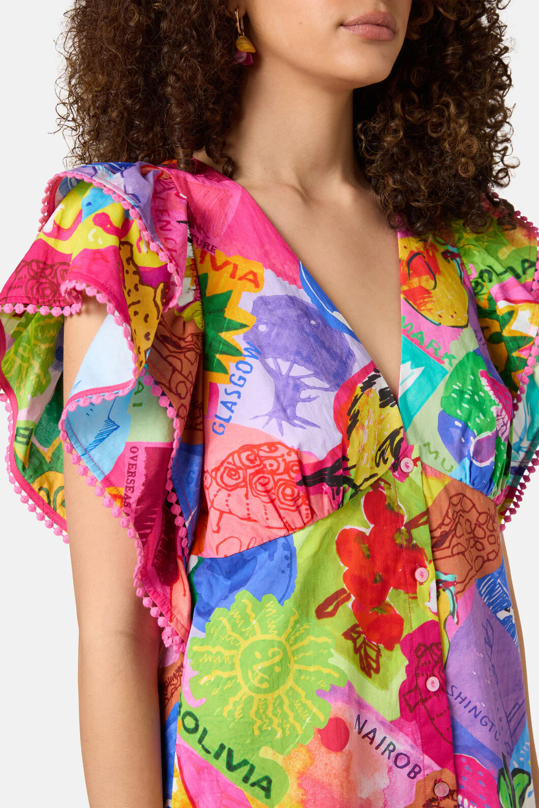 Pen Pals Organic Smock Dress - Image 7