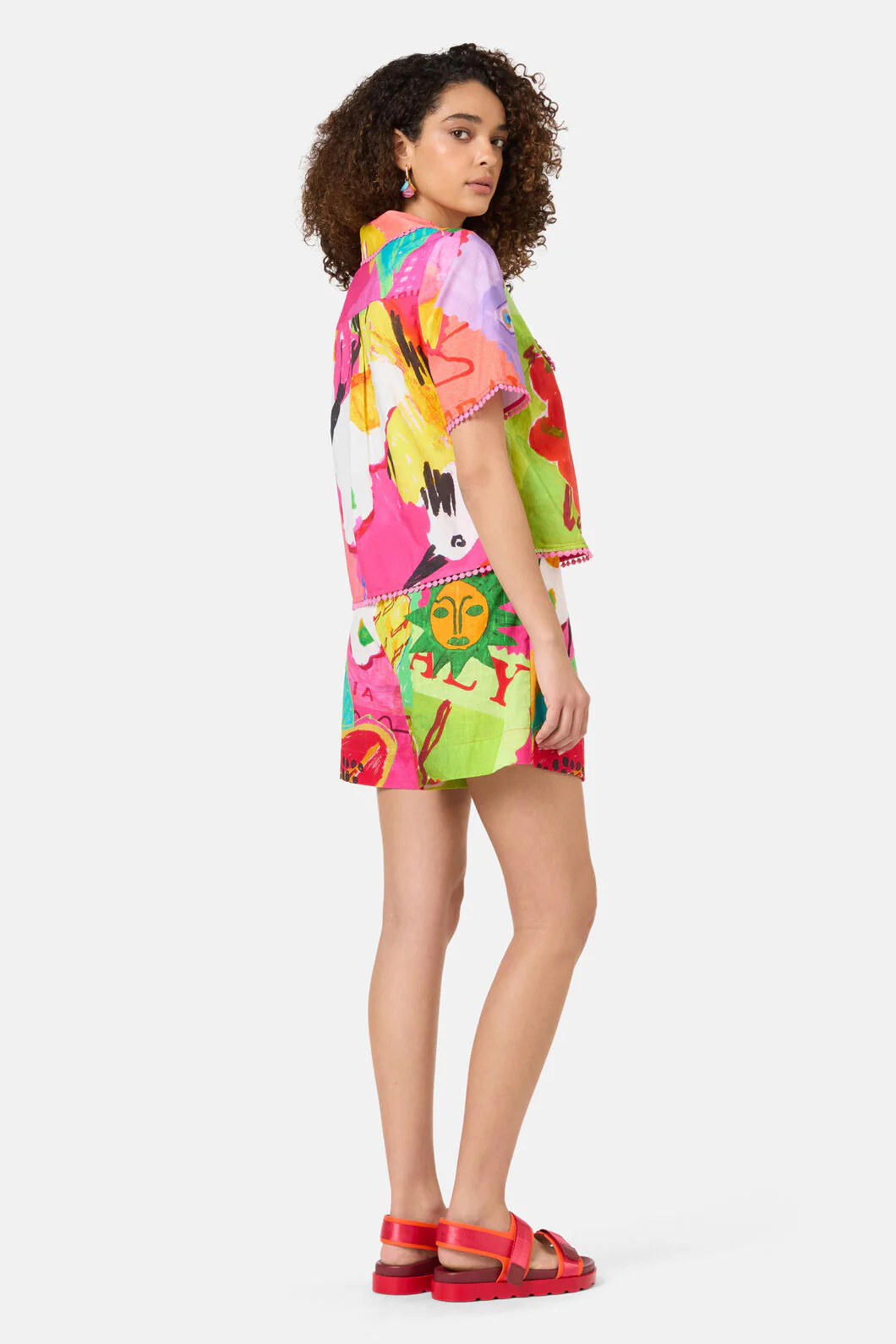Pen Pals Printed Organic Shirt - Image 5
