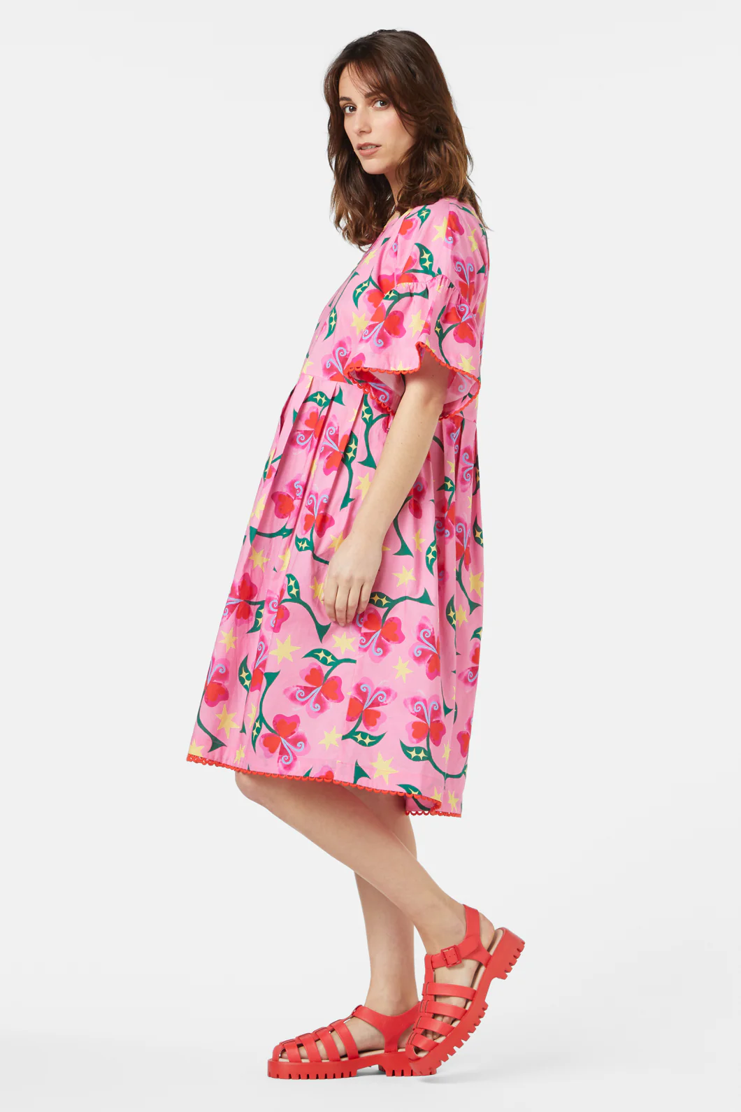Peruvian Lily Smock Dress - Image 4