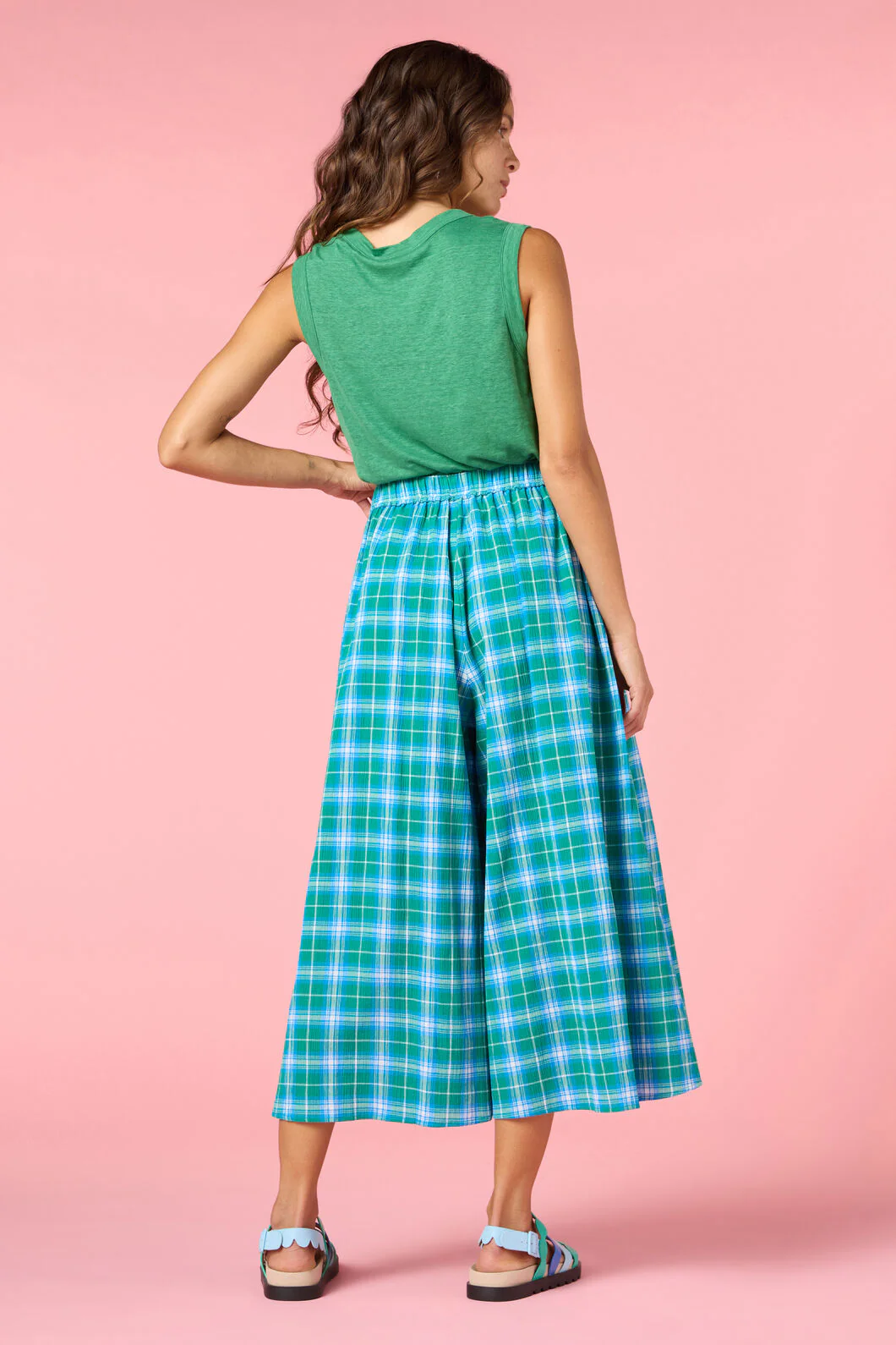 Plaid Play  Check Skort - Image 3