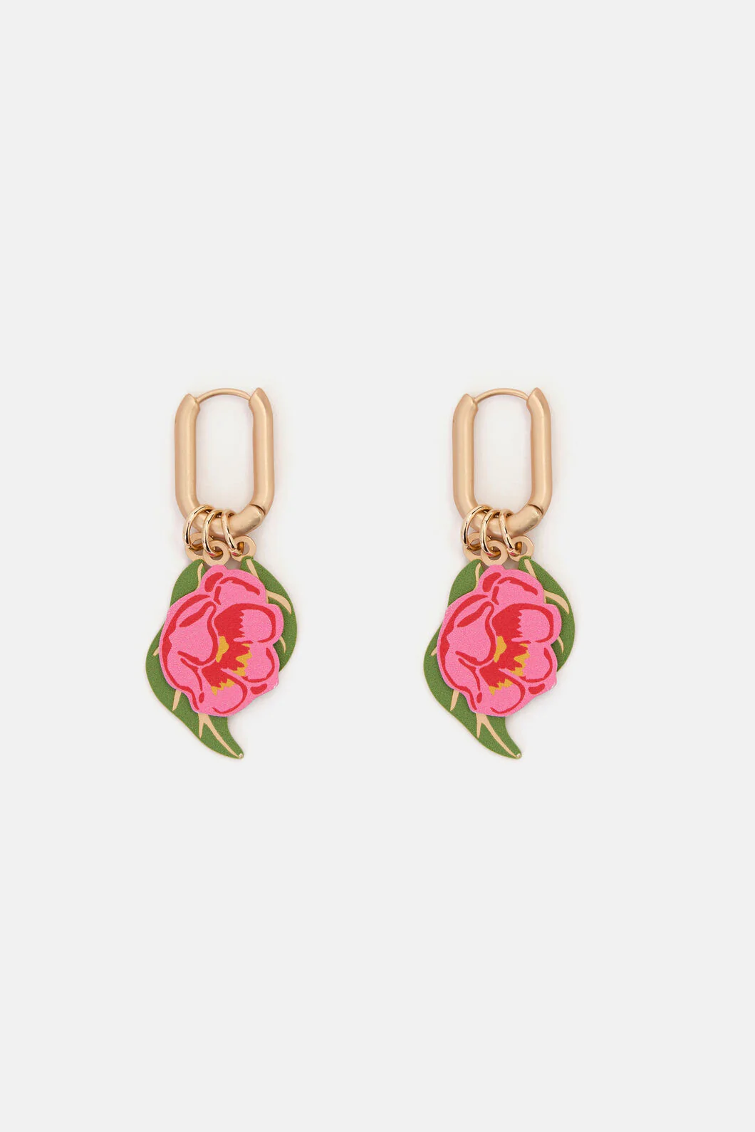 Plum Harvest Flower Earring - Image 3