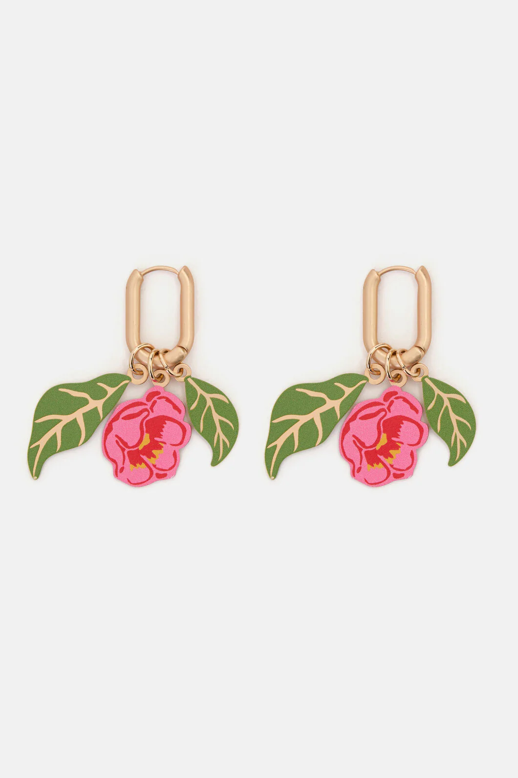Plum Harvest Flower Earring - Image 4