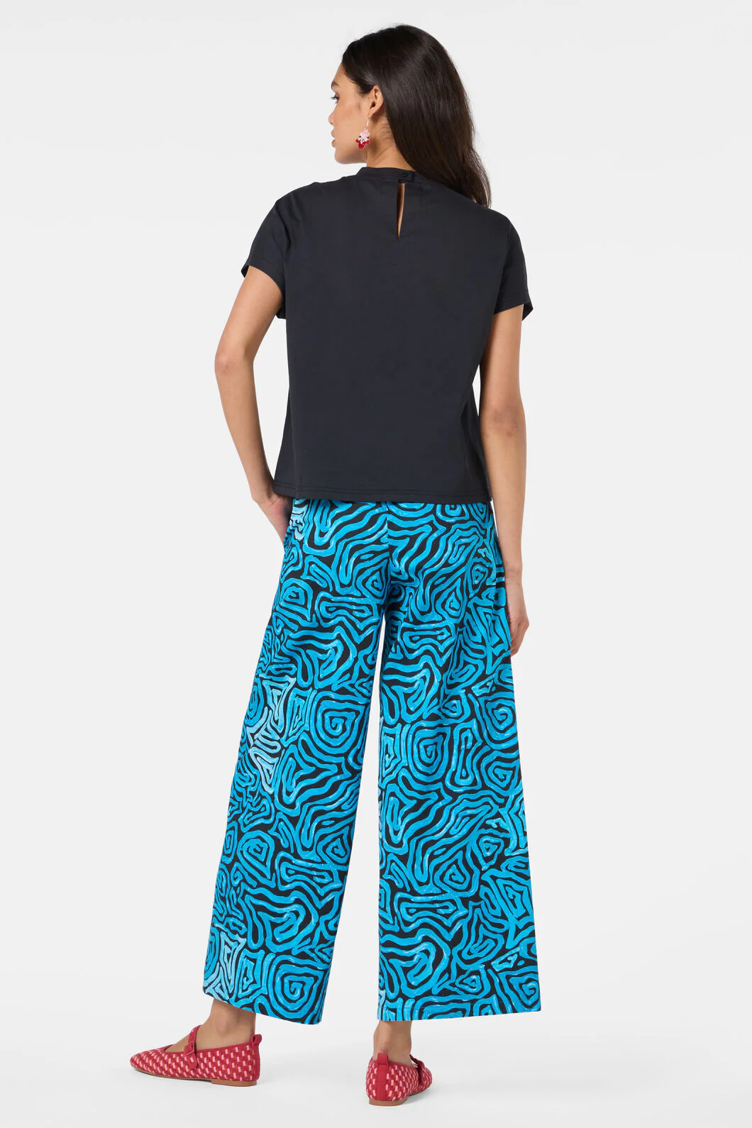 Plum Harvest Placement Boxy Tee - Image 4