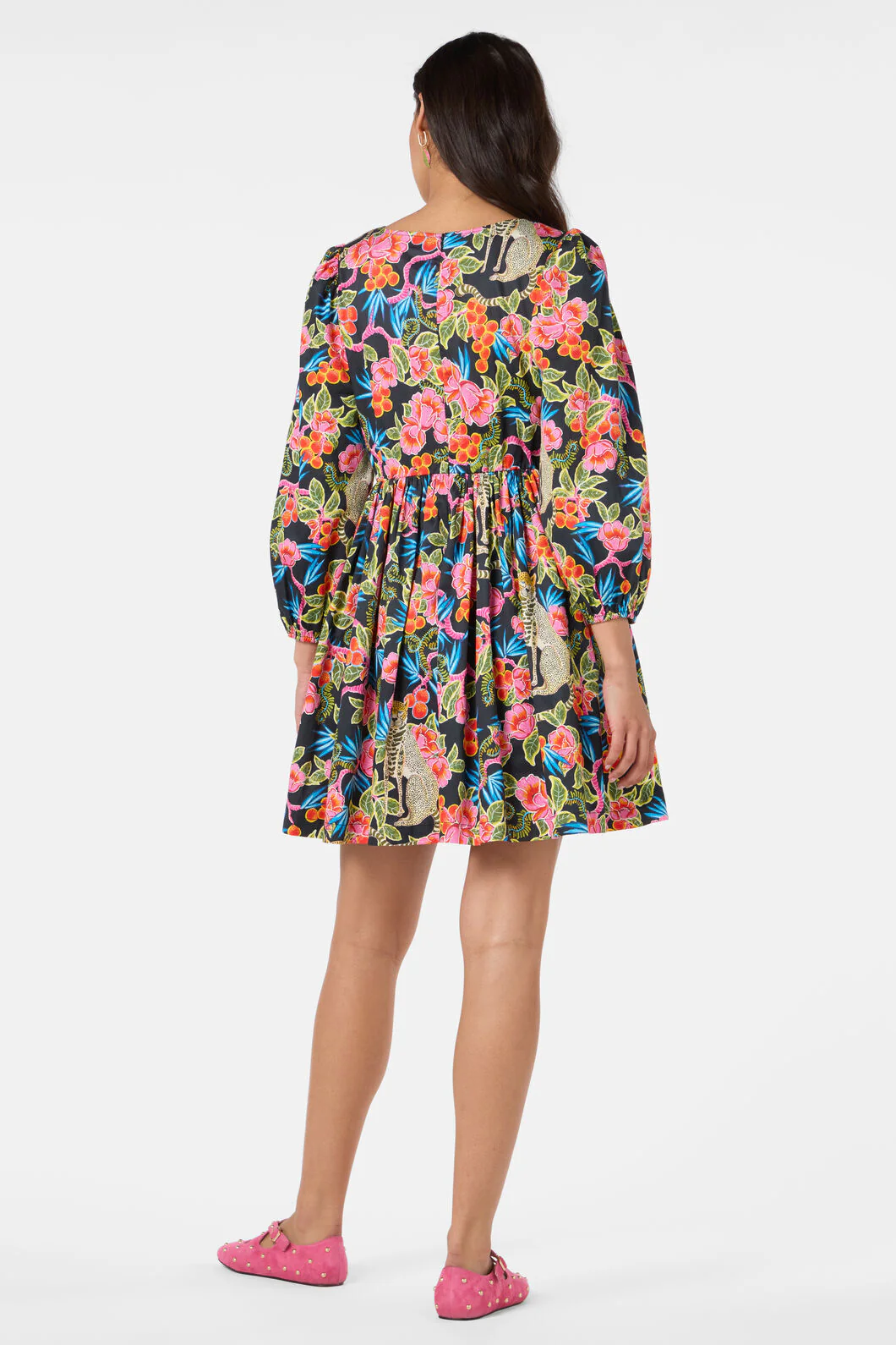Plum Harvest Smock Dress - Image 5