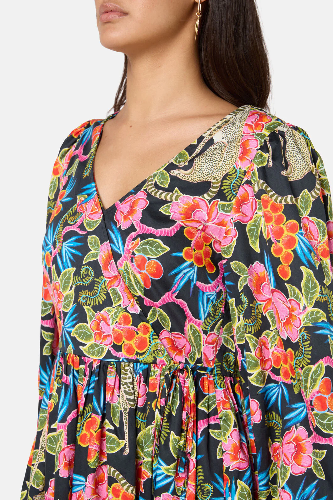 Plum Harvest Smock Dress - Image 6