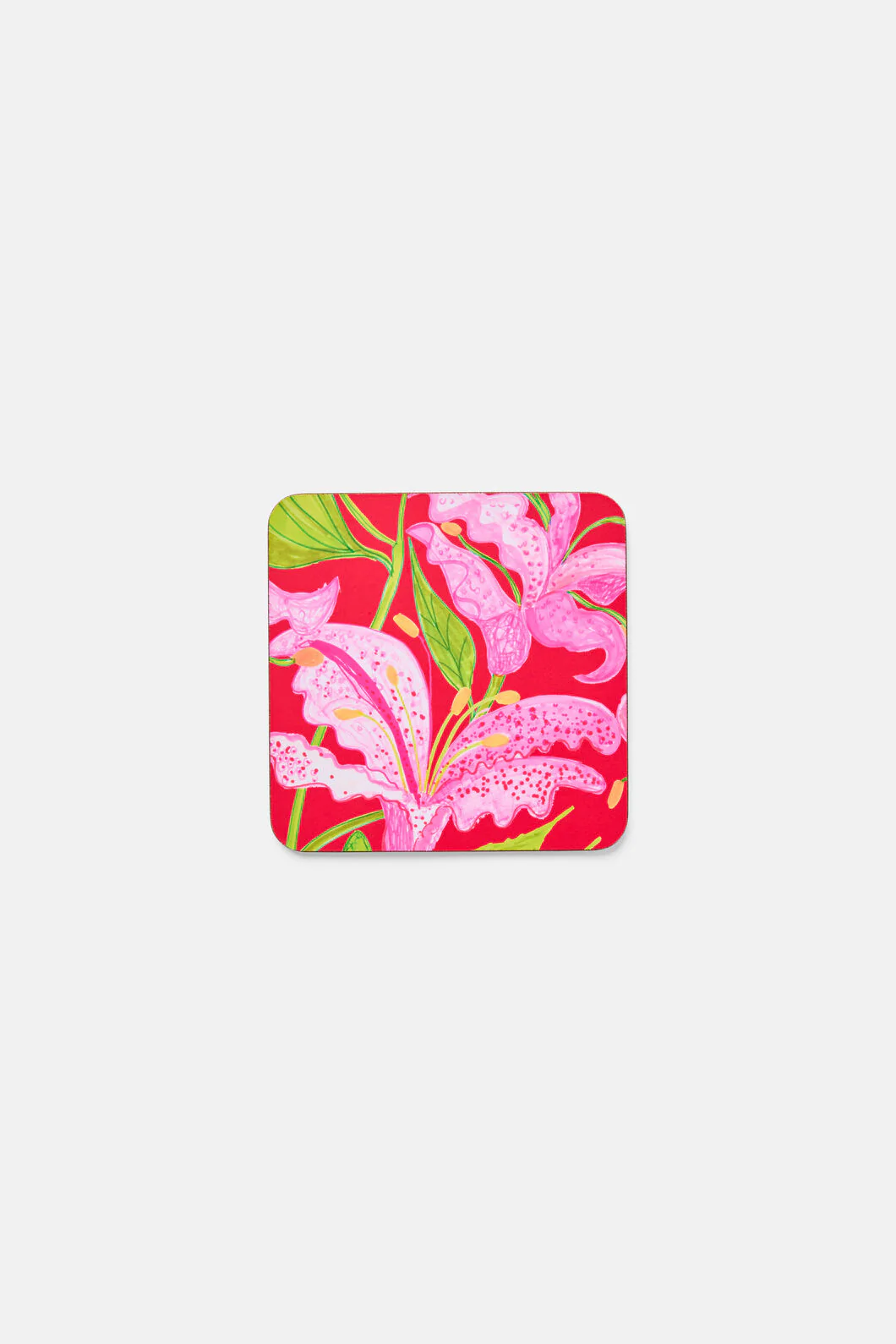 Pop Lily Coaster Set 4 - Image 3