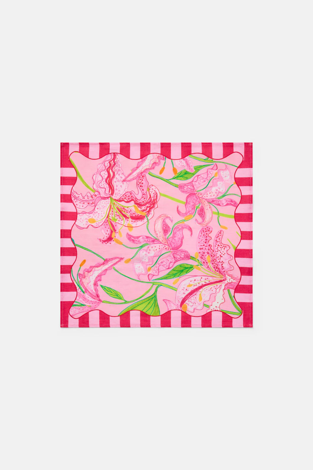 Pop Lily Napkin Set 4 - Image 2