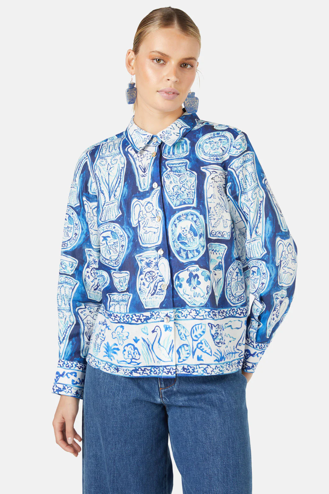 Porcelain Paradise Shirt - Image 2