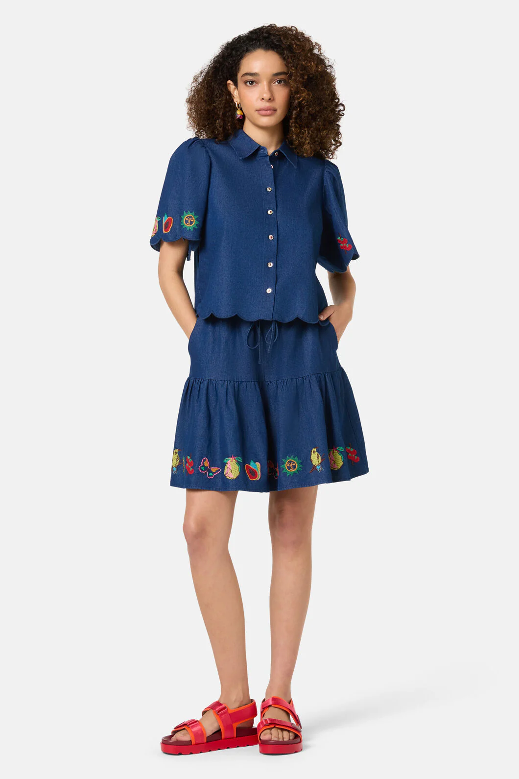 Postcards Chambray Shirt - Image 2