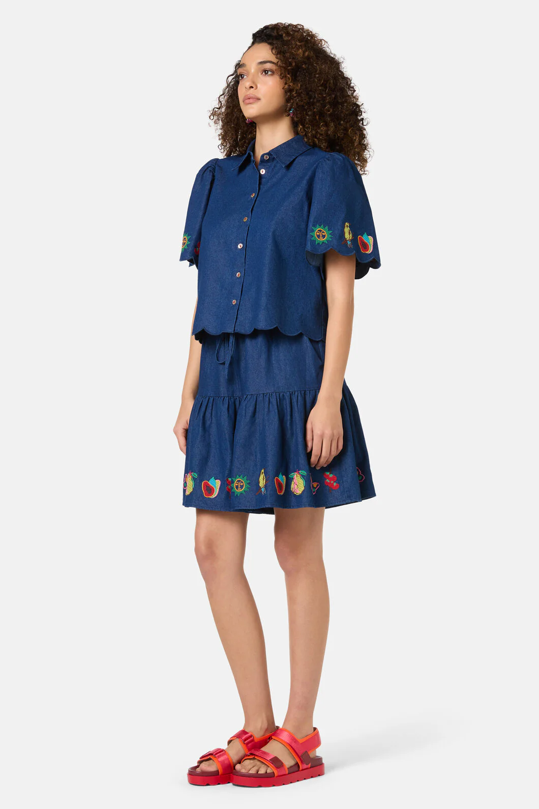 Postcards Chambray Shirt - Image 3