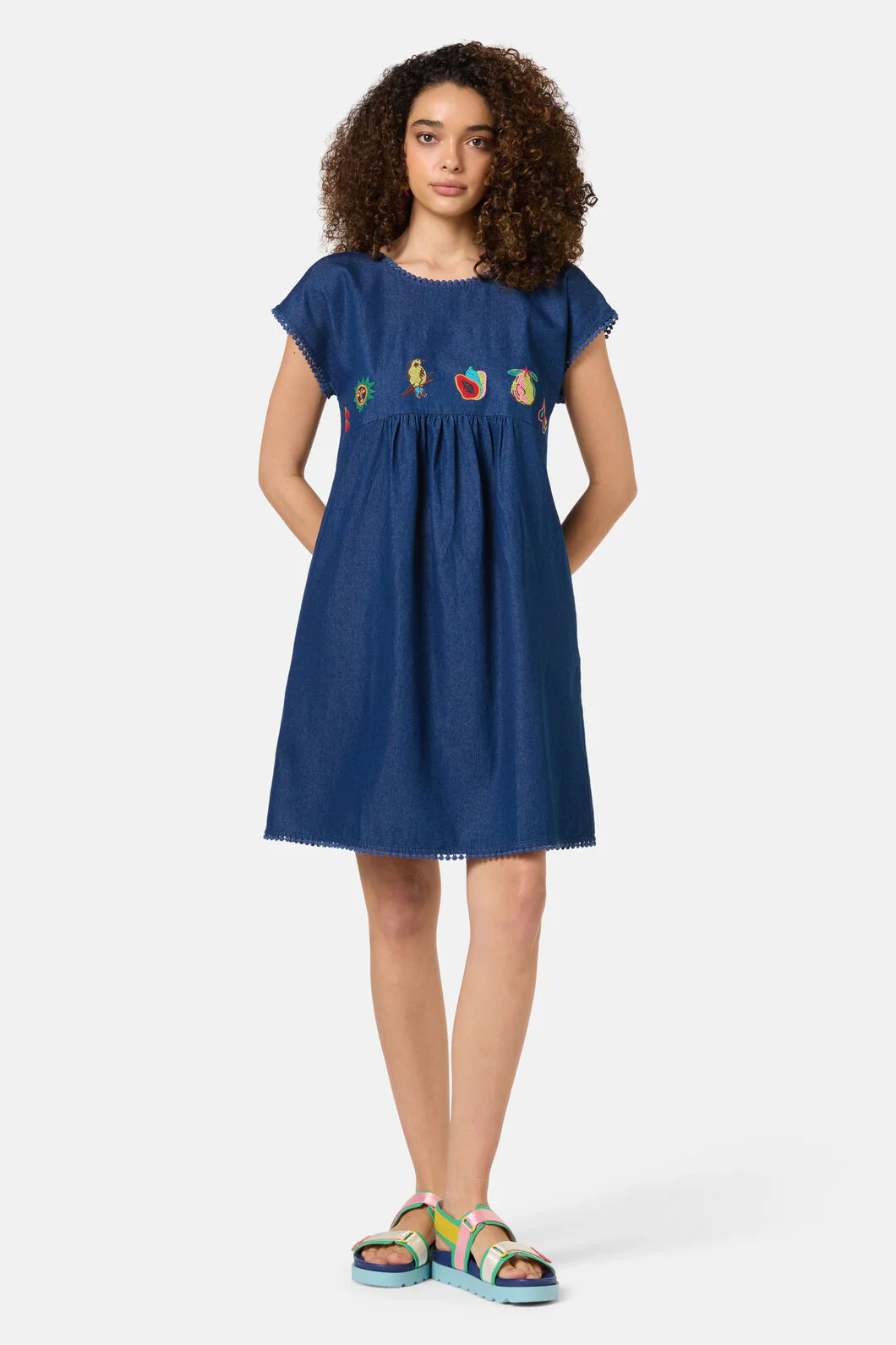 Postcards Chambray Bungalow Dress - Image 2