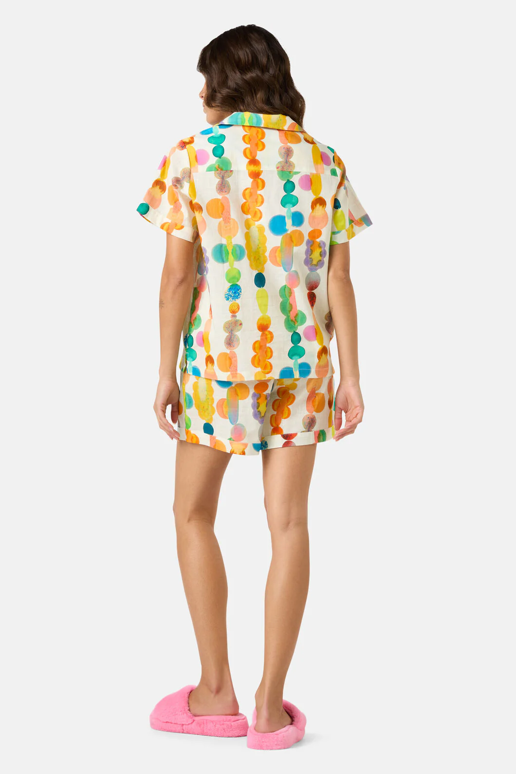 Rainbow Drops Pj Shorts Set - Image 6