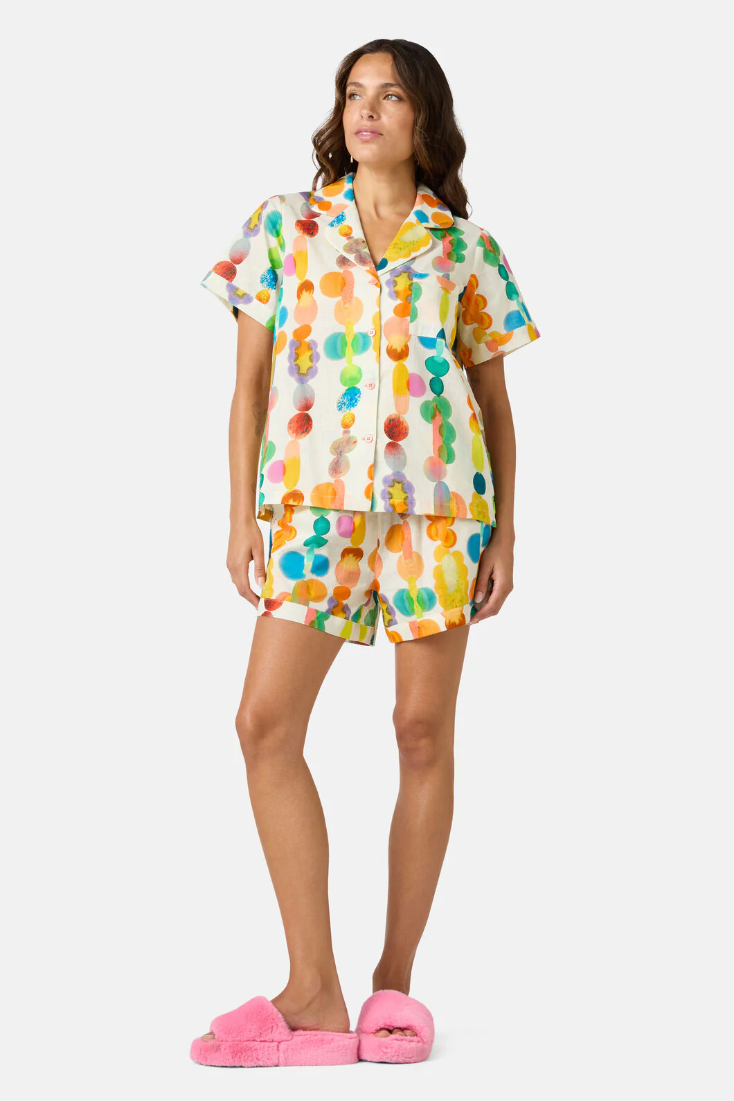Rainbow Drops Pj Shorts Set - Image 8