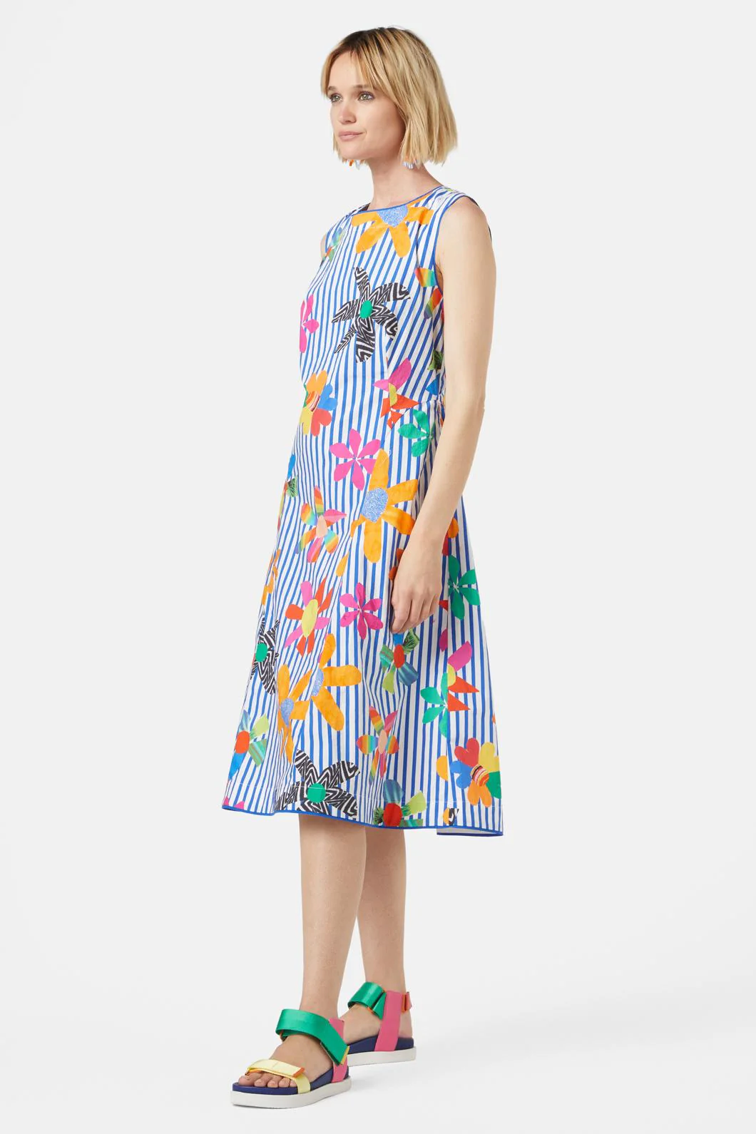 Rainbow Flower Dress - Image 4