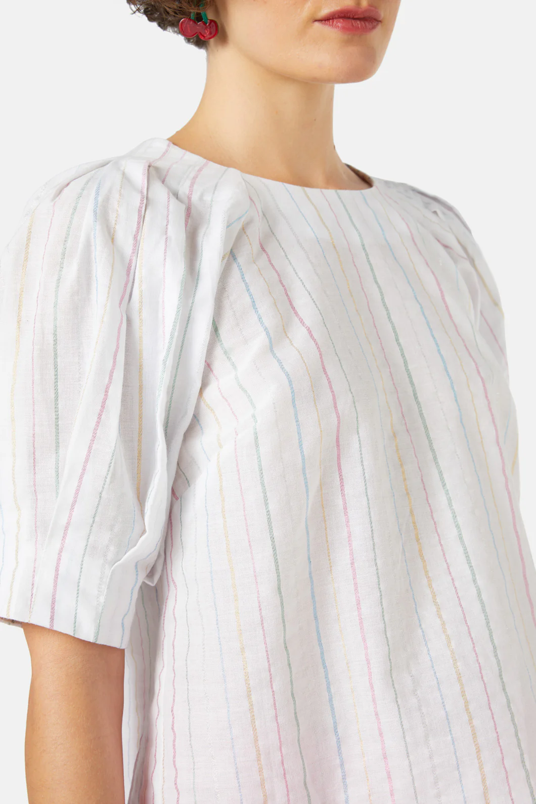 Rainbow Stripes Blouse - Image 5