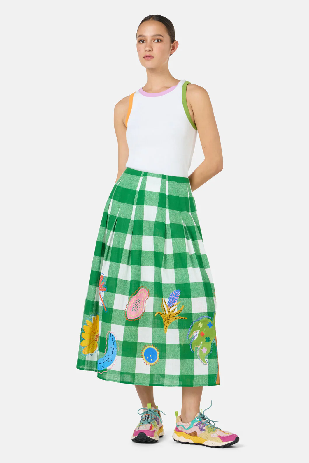 Rainforest Diaries Midi Skirt - Image 3