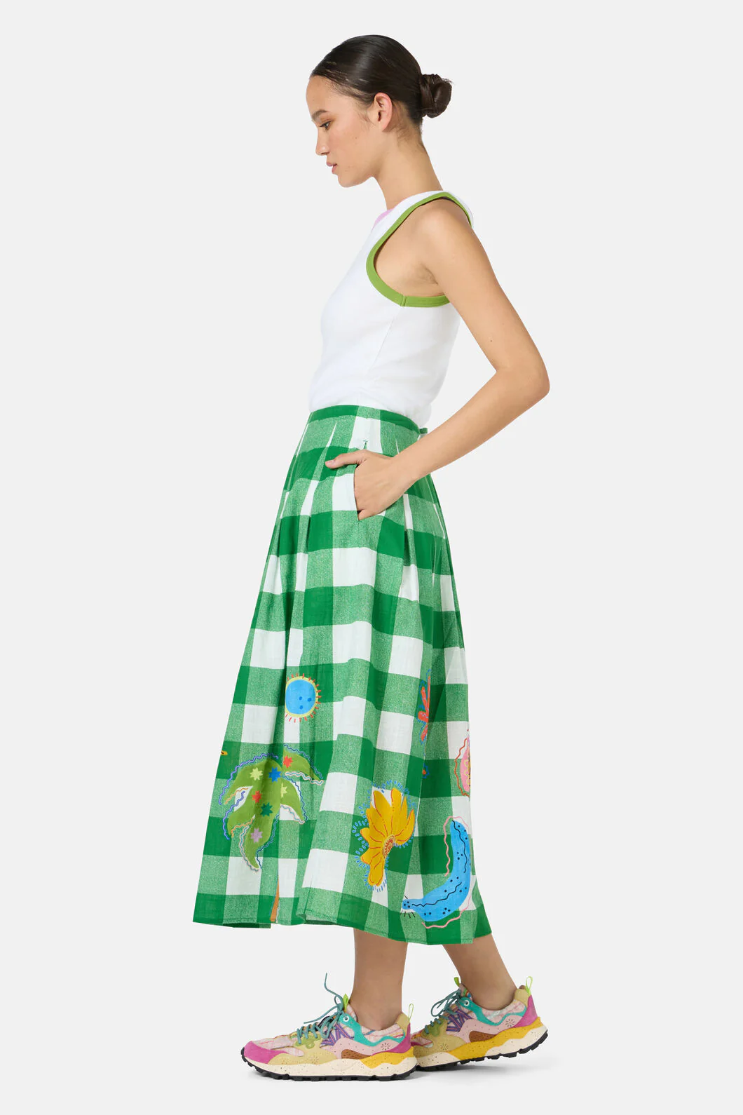 Rainforest Diaries Midi Skirt - Image 4