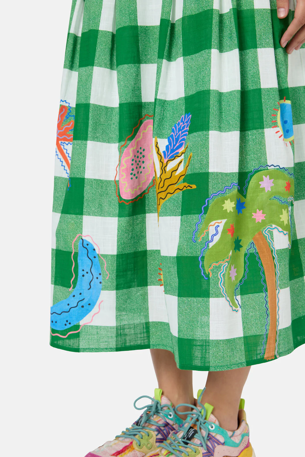 Rainforest Diaries Midi Skirt - Image 8