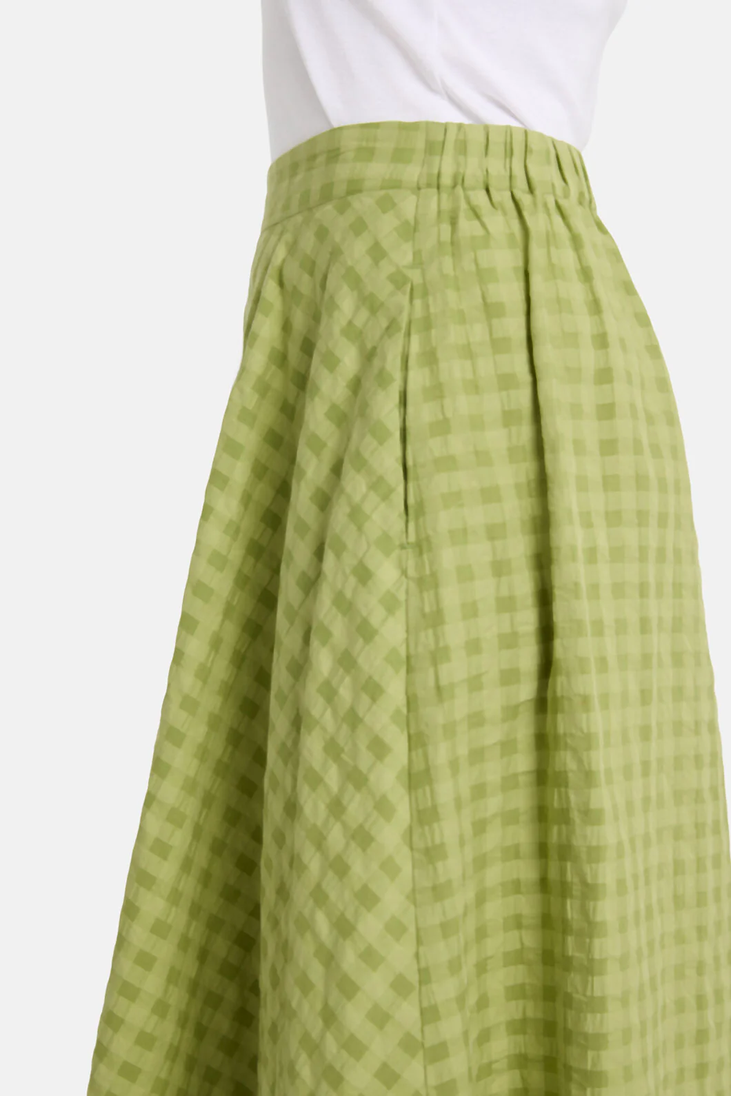 Ready Check Cotton Culotte - Image 6