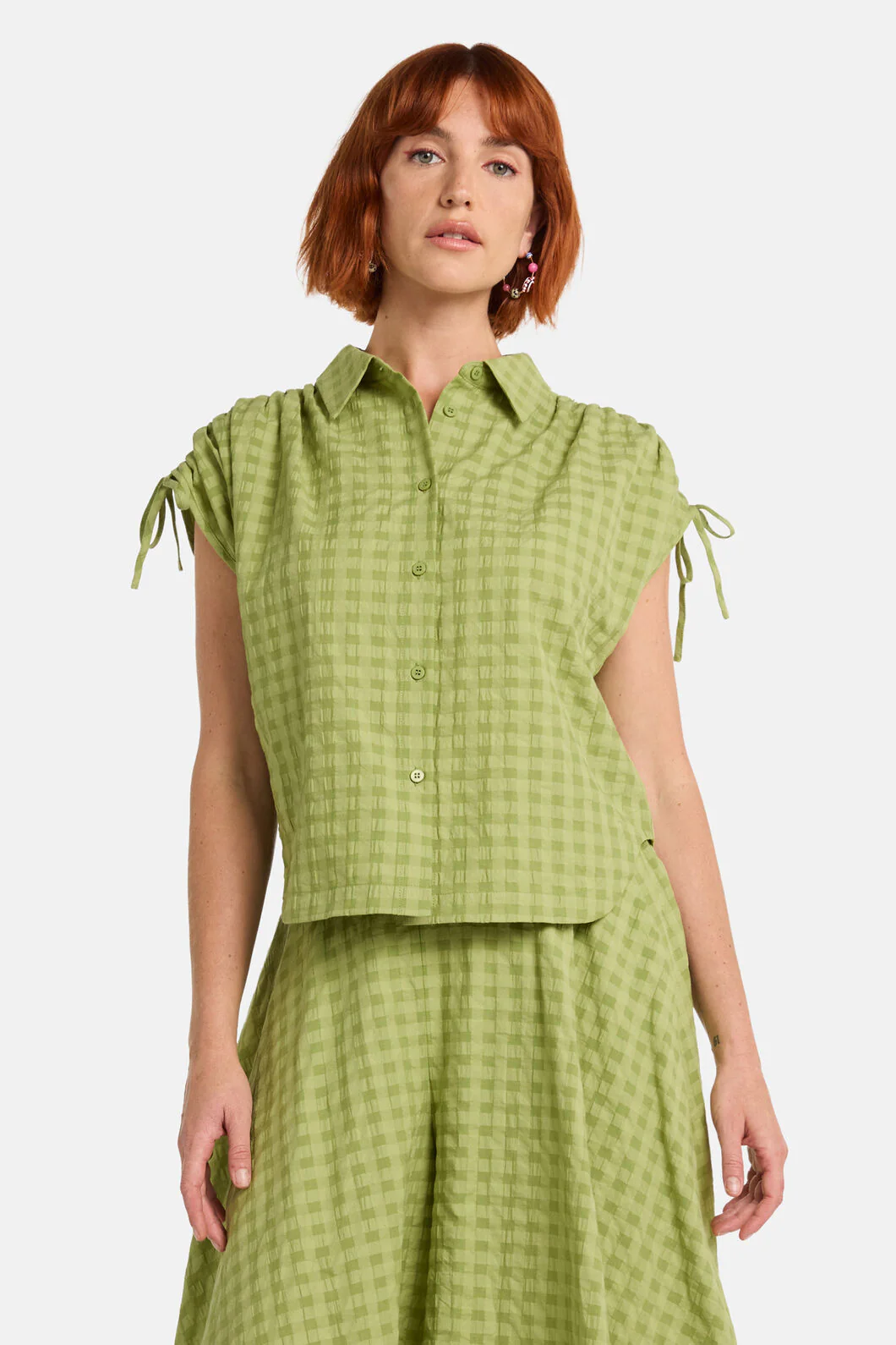 Ready Check Cotton Shirt - Image 2