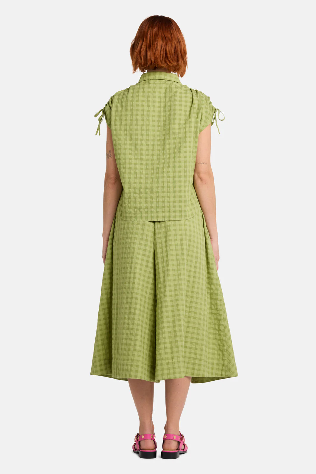 Ready Check Cotton Shirt - Image 5