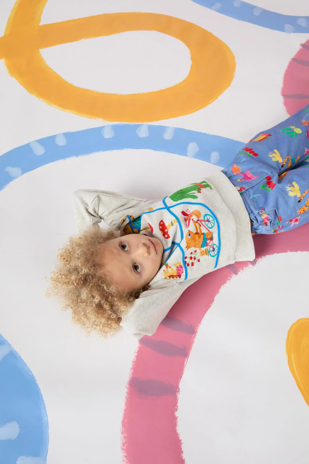 Riding Swirl Kids Sweater - Image 3