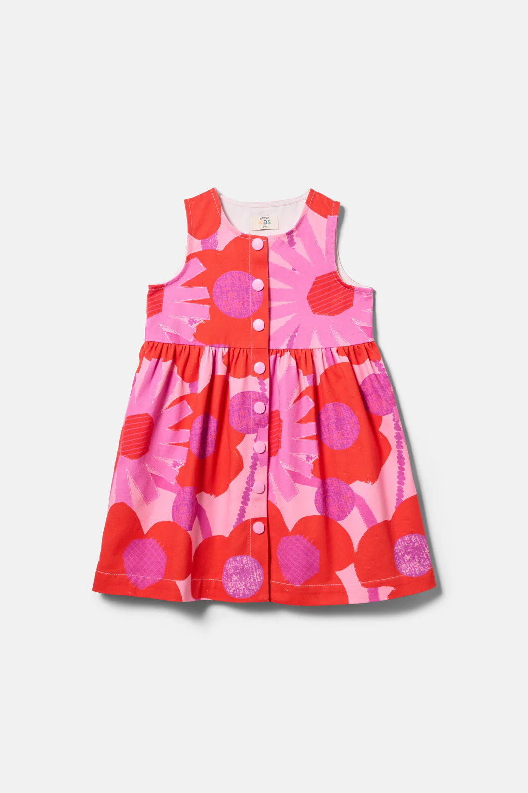 Riso Floral Kids Dress - Image 3