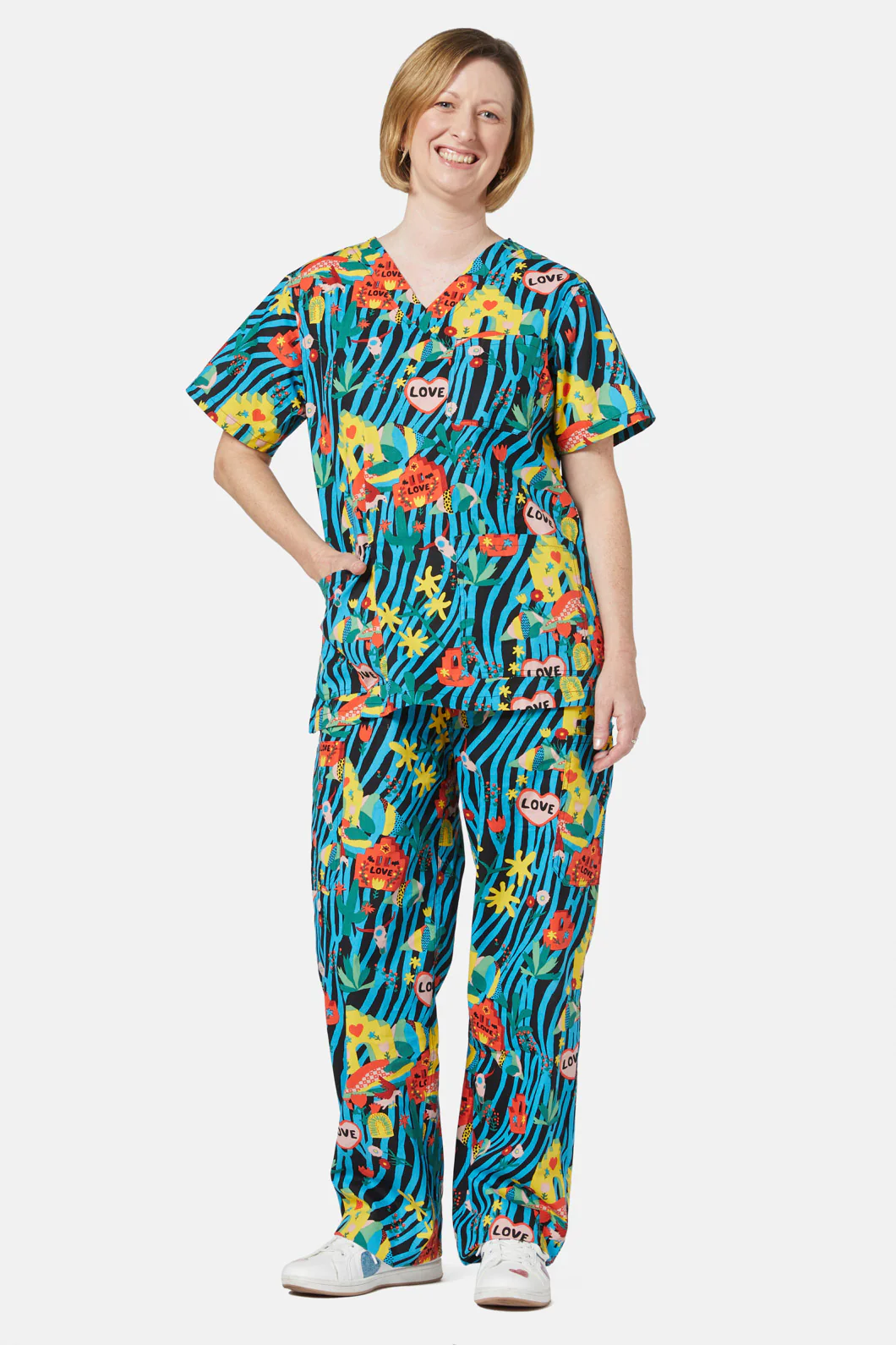 River Of Love Scrub Set - Image 11