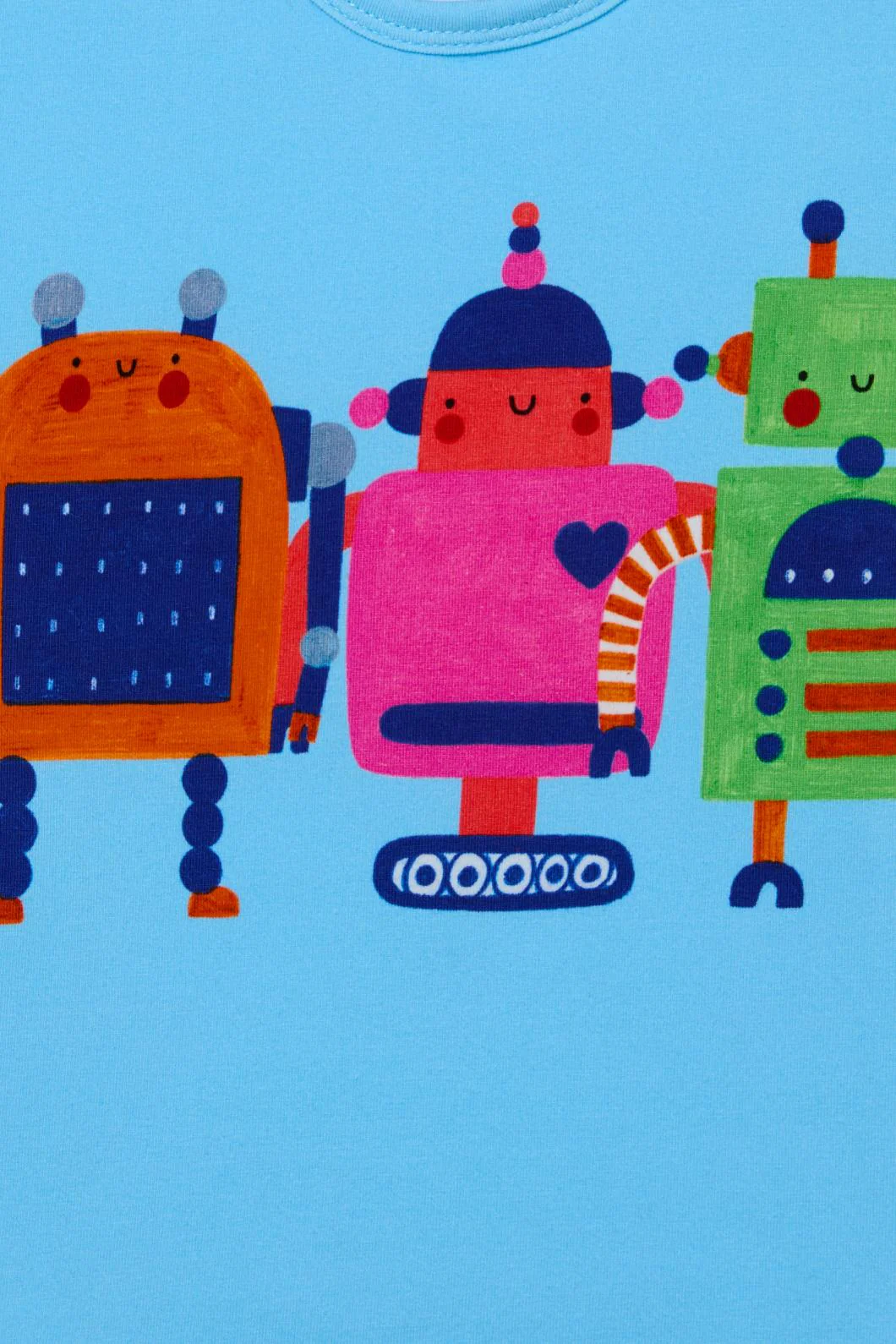 Robots Gang Baby Tee - Image 2