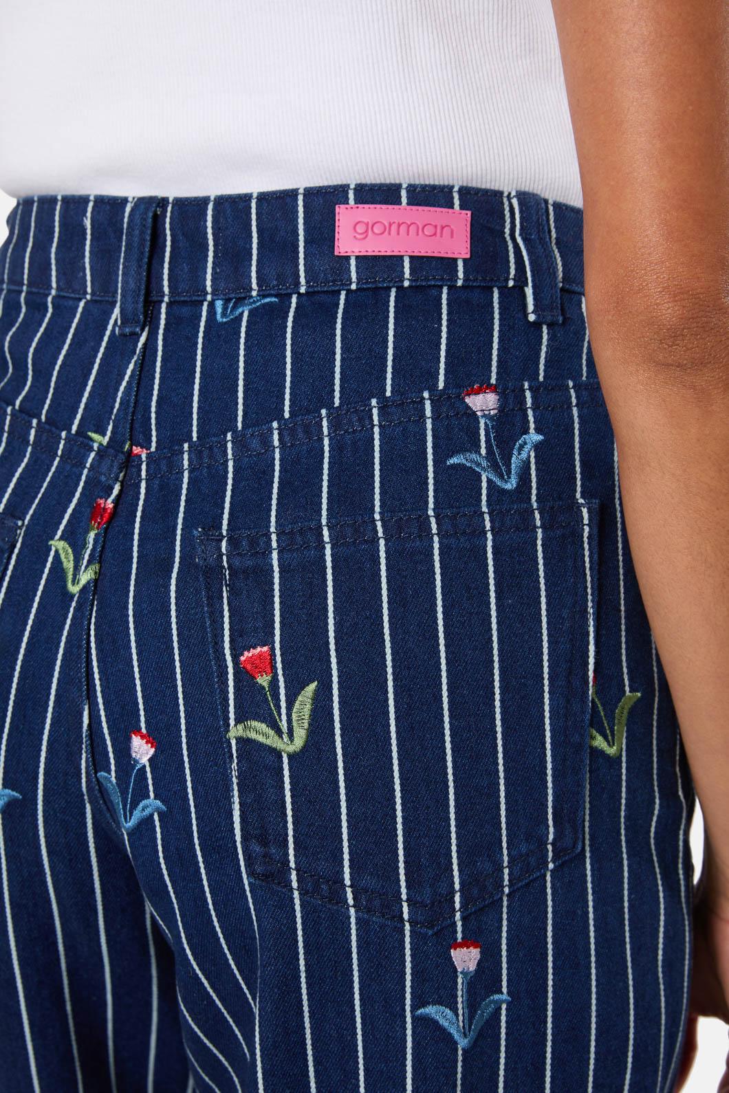 Rosette Denim Jean - Image 5