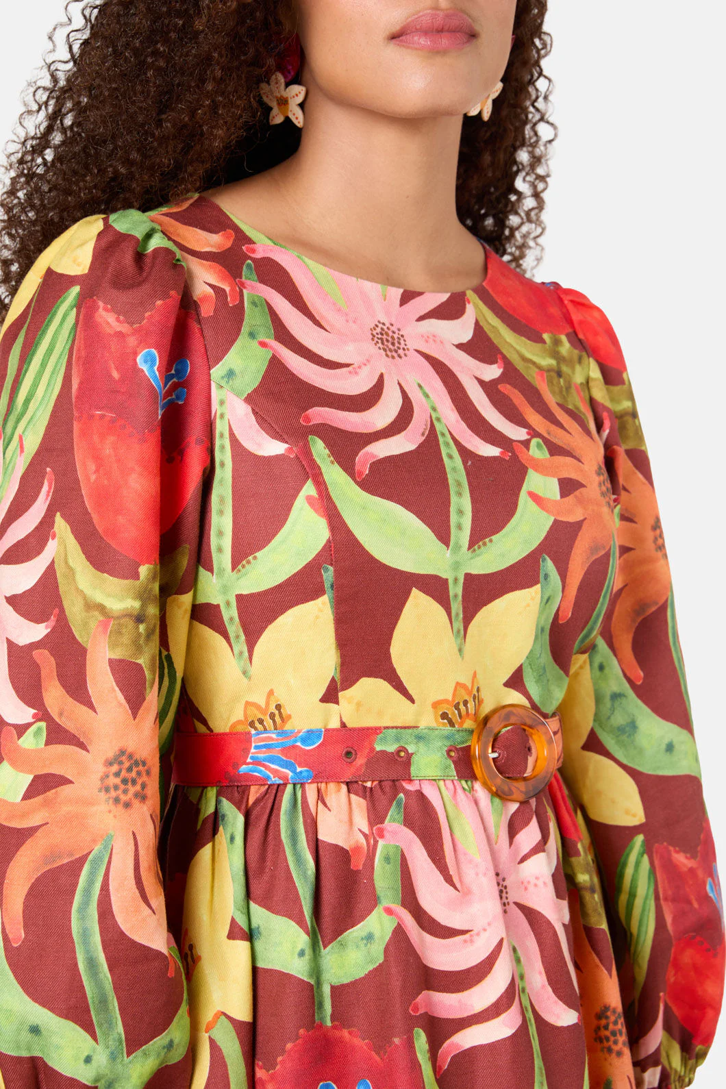 Rosie's Posies Long Dress - Image 11