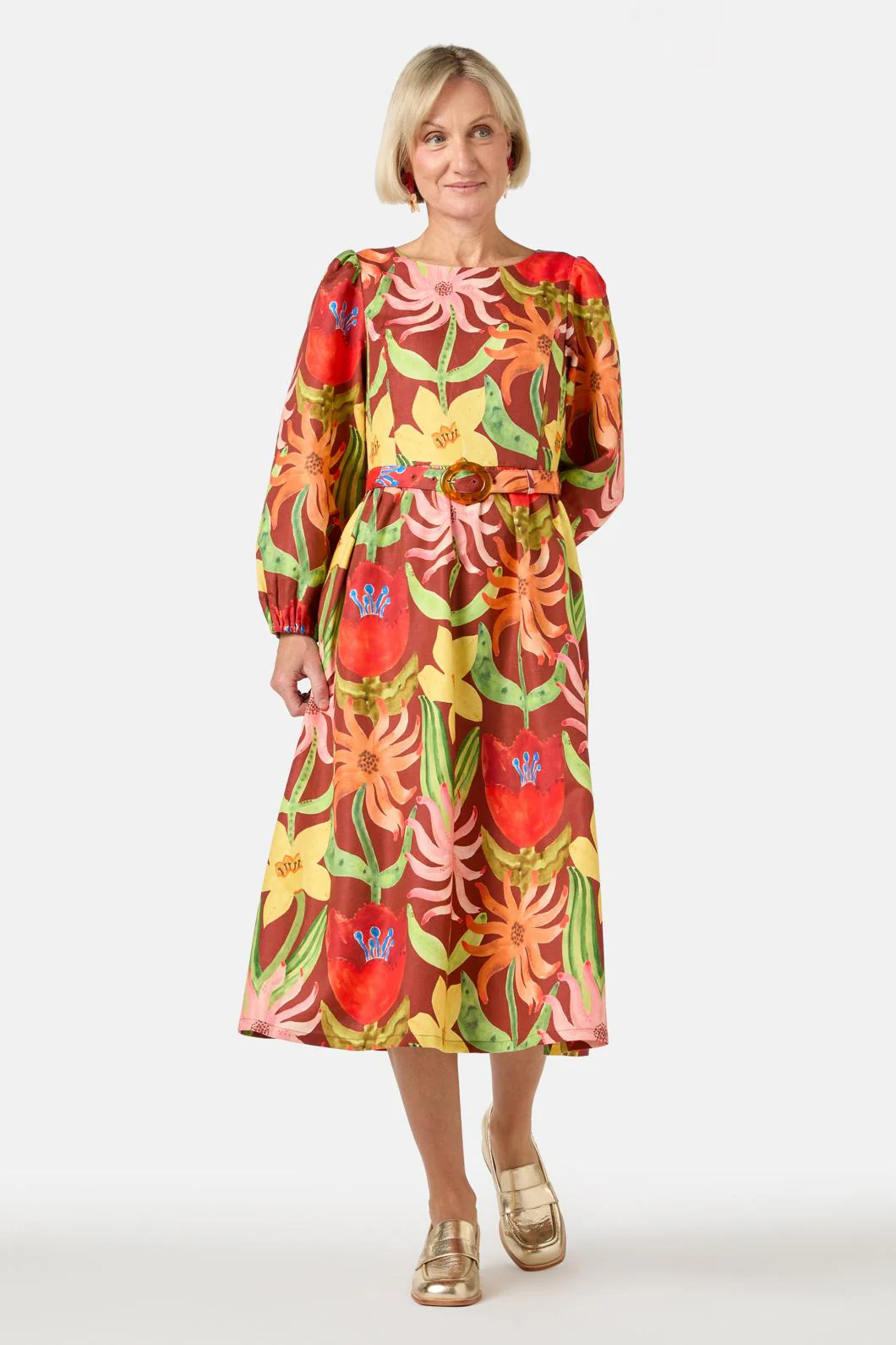 Rosie's Posies Long Dress - Image 6
