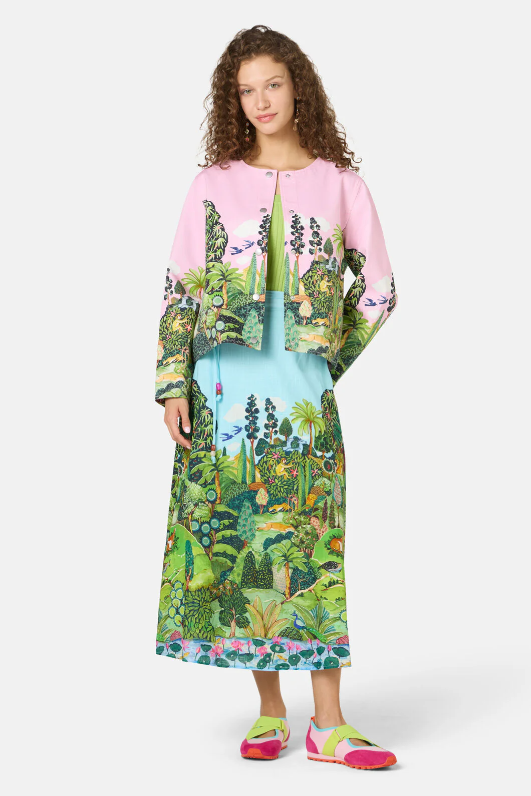 Royal Garden Reversible Shell Jacket - Image 4