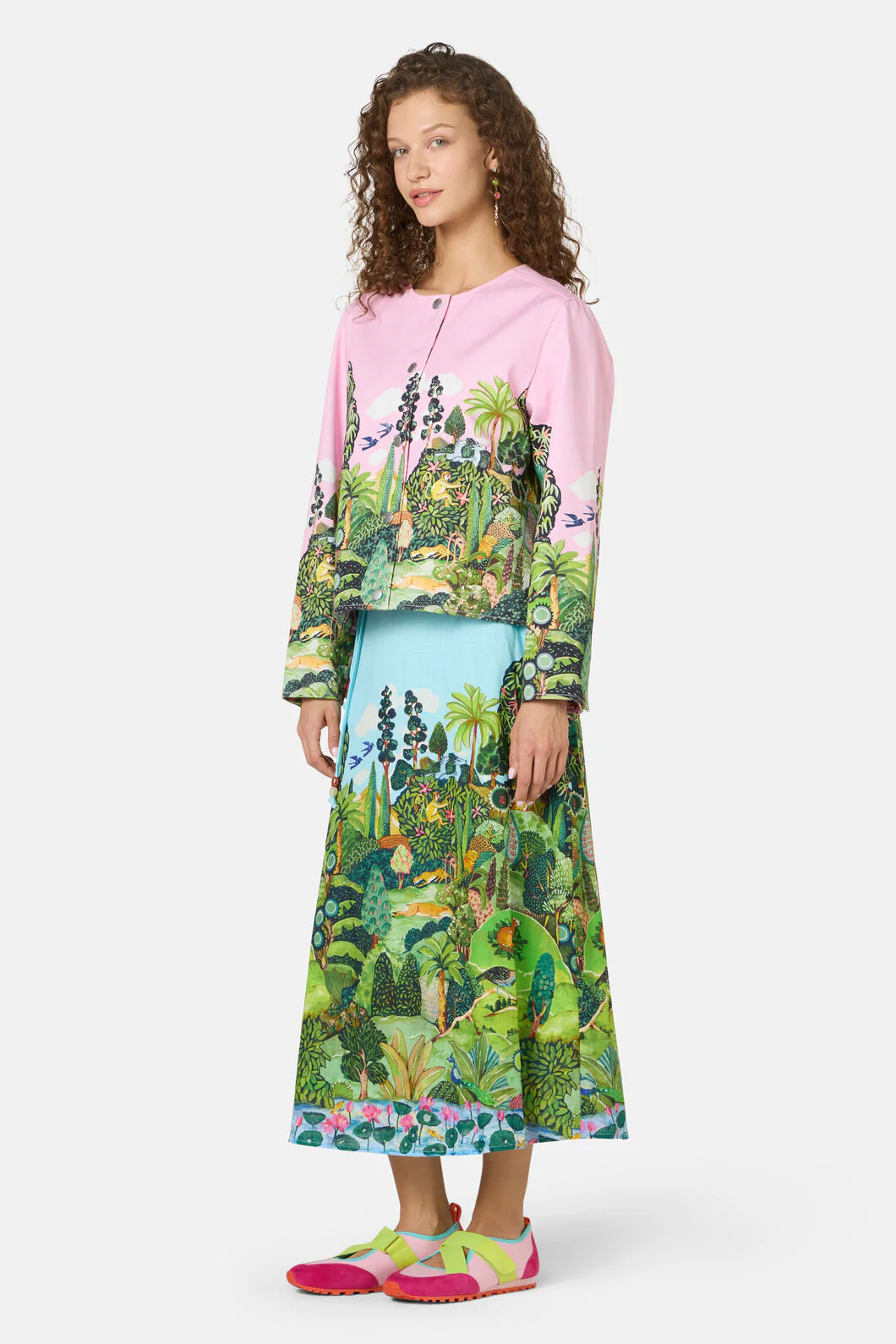 Royal Garden Reversible Shell Jacket - Image 5