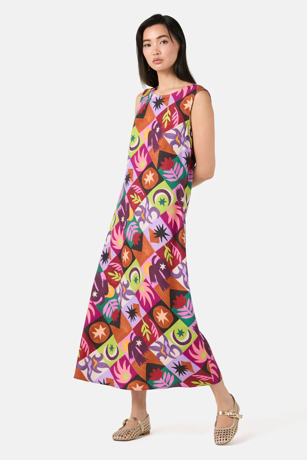 Rubix Rodeo Midi Dress - Image 5