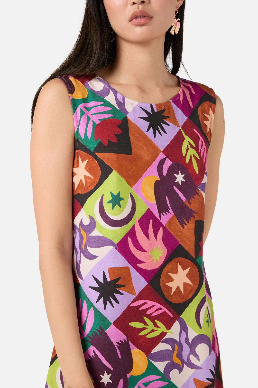 Rubix Rodeo Midi Dress - Image 7