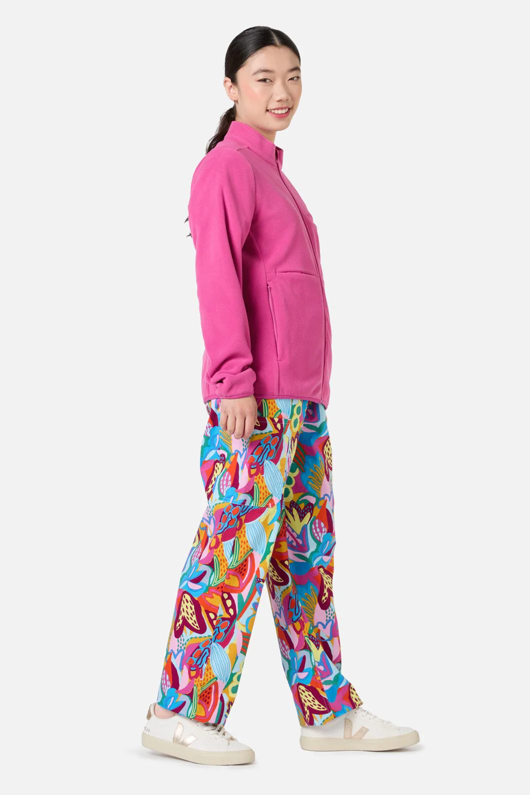 Scrubs Pink Micro Polar Fleece Jacket - Image 5