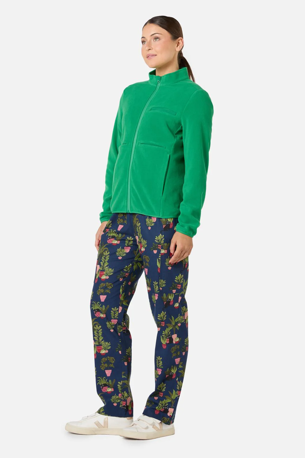 Scrubs Green Micro Polar Fleece Jacket - Image 6